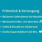 Appartement Huus Binnensee Og2 - Dachwohnung Mit Wasserblick - Lesesessel & Wlan - Fuer Paare - Ruhige Lage - Suedstrand 5 Min Mit Rad