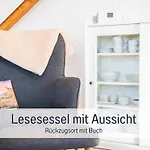 Appartement Huus Binnensee Og2 - Dachwohnung Mit Wasserblick - Lesesessel & Wlan - Fuer Paare - Ruhige Lage - Suedstrand 5 Min Mit Rad *
