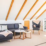 Huus Binnensee Og2 - Dachwohnung Mit Wasserblick - Lesesessel & Wlan - Fuer Paare - Ruhige Lage - Suedstrand 5 Min Mit Rad