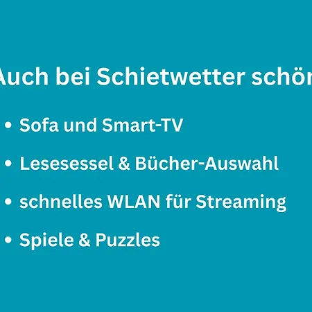 Huus Binnensee Og2 - Dachwohnung Mit Wasserblick - Lesesessel&wlan - Für Paare - Ruhige Lage - Südstrand 5 Min Mit Rad