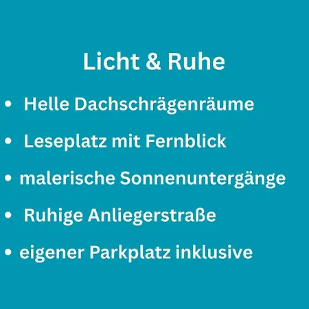 Huus Binnensee Og2 - Dachwohnung Mit Wasserblick - Lesesessel & Wlan - Fuer Paare - Ruhige Lage - Suedstrand 5 Min Mit Rad * Φέμαρν