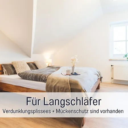 Huus Binnensee Og2 - Dachwohnung Mit Wasserblick - Lesesessel&wlan - Für Paare - Ruhige Lage - Südstrand 5 Min Mit Rad