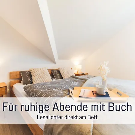 Huus Binnensee Og2 - Dachwohnung Mit Wasserblick - Lesesessel & Wlan - Fuer Paare - Ruhige Lage - Suedstrand 5 Min Mit Rad * Φέμαρν