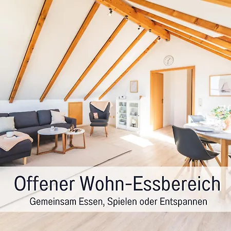 Huus Binnensee Og2 - Dachwohnung Mit Wasserblick - Lesesessel & Wlan - Fuer Paare - Ruhige Lage - Suedstrand 5 Min Mit Rad Fehmarn