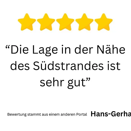 Huus Binnensee Og2 - Dachwohnung Mit Wasserblick - Lesesessel & Wlan - Fuer Paare - Ruhige Lage - Suedstrand 5 Min Mit Rad Appartement *