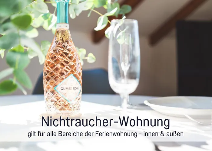 Apartment Huus Binnensee Og2 - Dachwohnung Mit Wasserblick - Lesesessel&wlan - Für Paare - Ruhige Lage - Südstrand 5 Min Mit Rad *