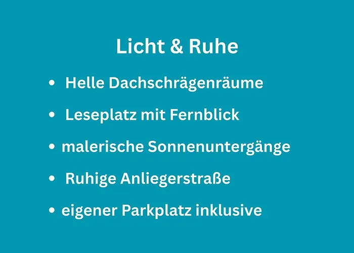 Huus Binnensee Og2 - Dachwohnung Mit Wasserblick - Lesesessel&wlan - Für Paare - Ruhige Lage - Südstrand 5 Min Mit Rad * Fehmarn