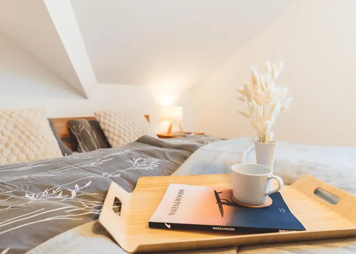 Apartment Huus Binnensee Og2 - Dachwohnung Mit Wasserblick - Lesesessel&wlan - Für Paare - Ruhige Lage - Südstrand 5 Min Mit Rad Fehmarn