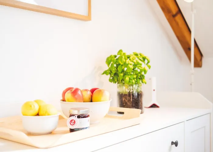 Huus Binnensee Og2 - Dachwohnung Mit Wasserblick - Lesesessel & Wlan - Fuer Paare - Ruhige Lage - Suedstrand 5 Min Mit Rad فيهمارن