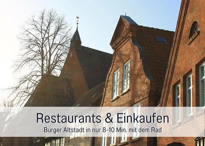 Apartment Huus Binnensee Og2 - Dachwohnung Mit Wasserblick - Lesesessel&wlan - Für Paare - Ruhige Lage - Südstrand 5 Min Mit Rad Fehmarn